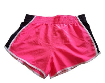 Zone Pro Pink Athletic Shorts: Lightweight Activewear, Size M