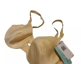 NEW Vanity Fair Soft and Smooth Contour Bra 75292 - Pastel Yellow, Size 34D