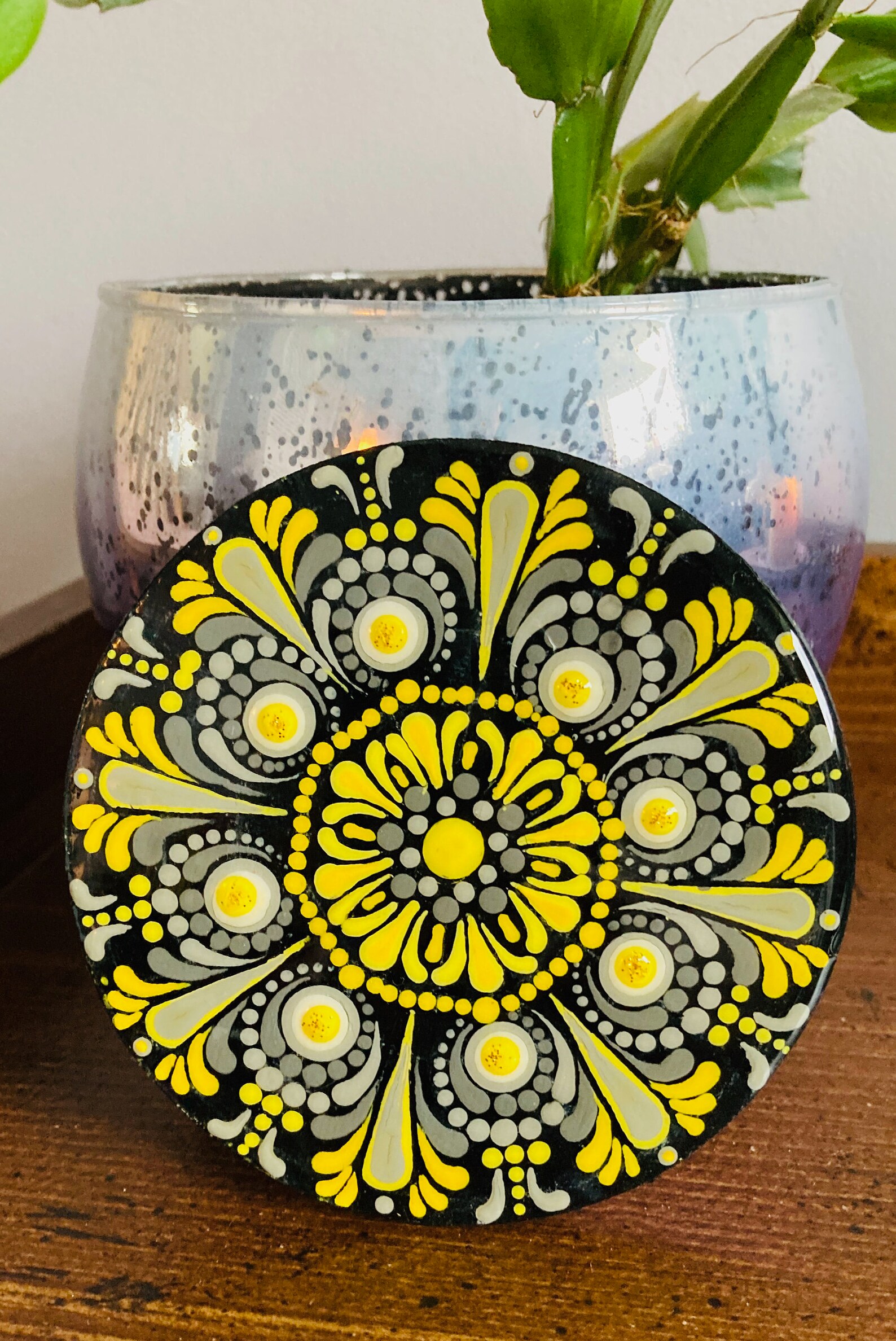 Coasters Coasters Set Hand Painted Coasters Mandala Etsy