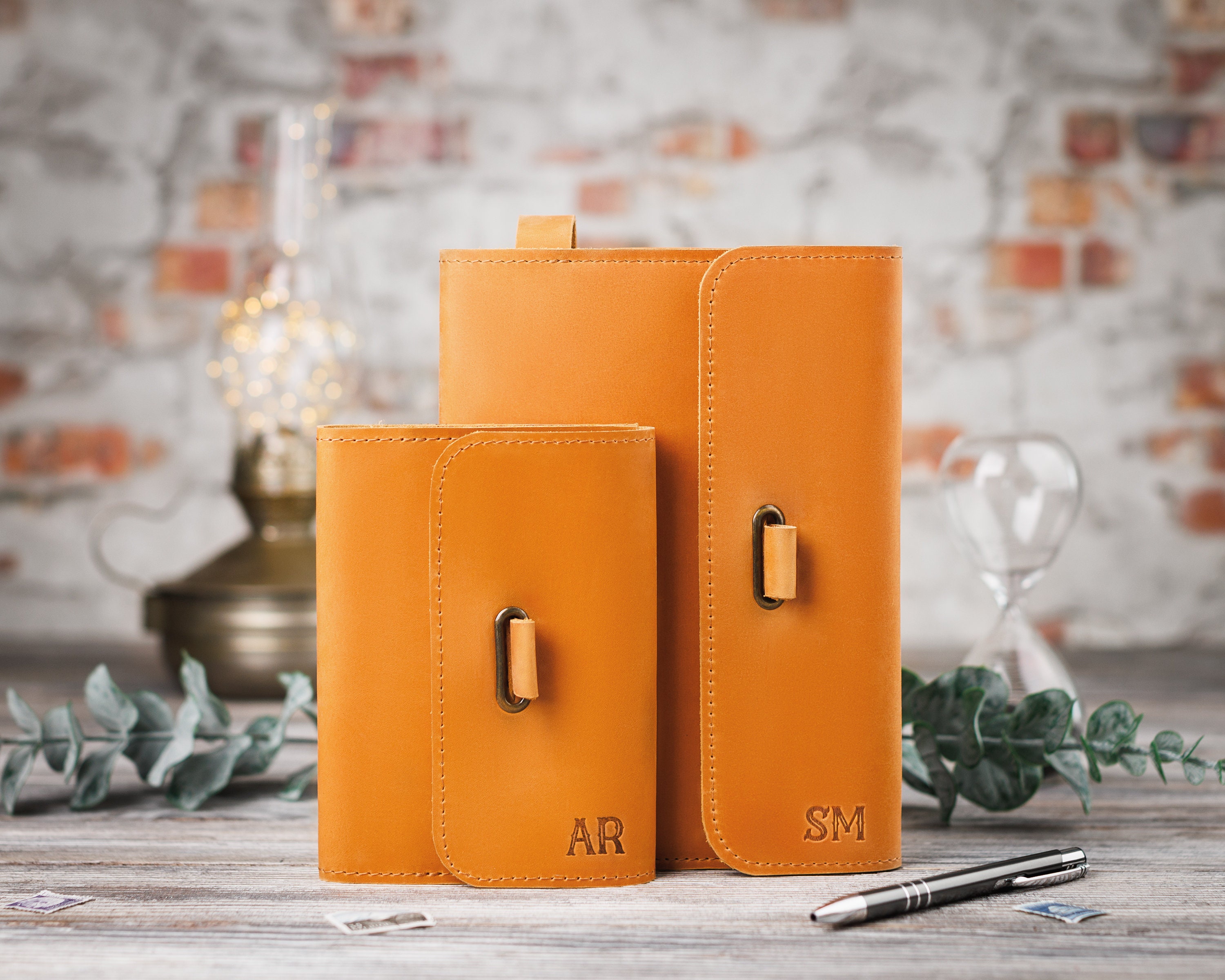 Emboss Noteook Reusable Notepad Cover A5 & A6 - Leather Cover With Emboss ...