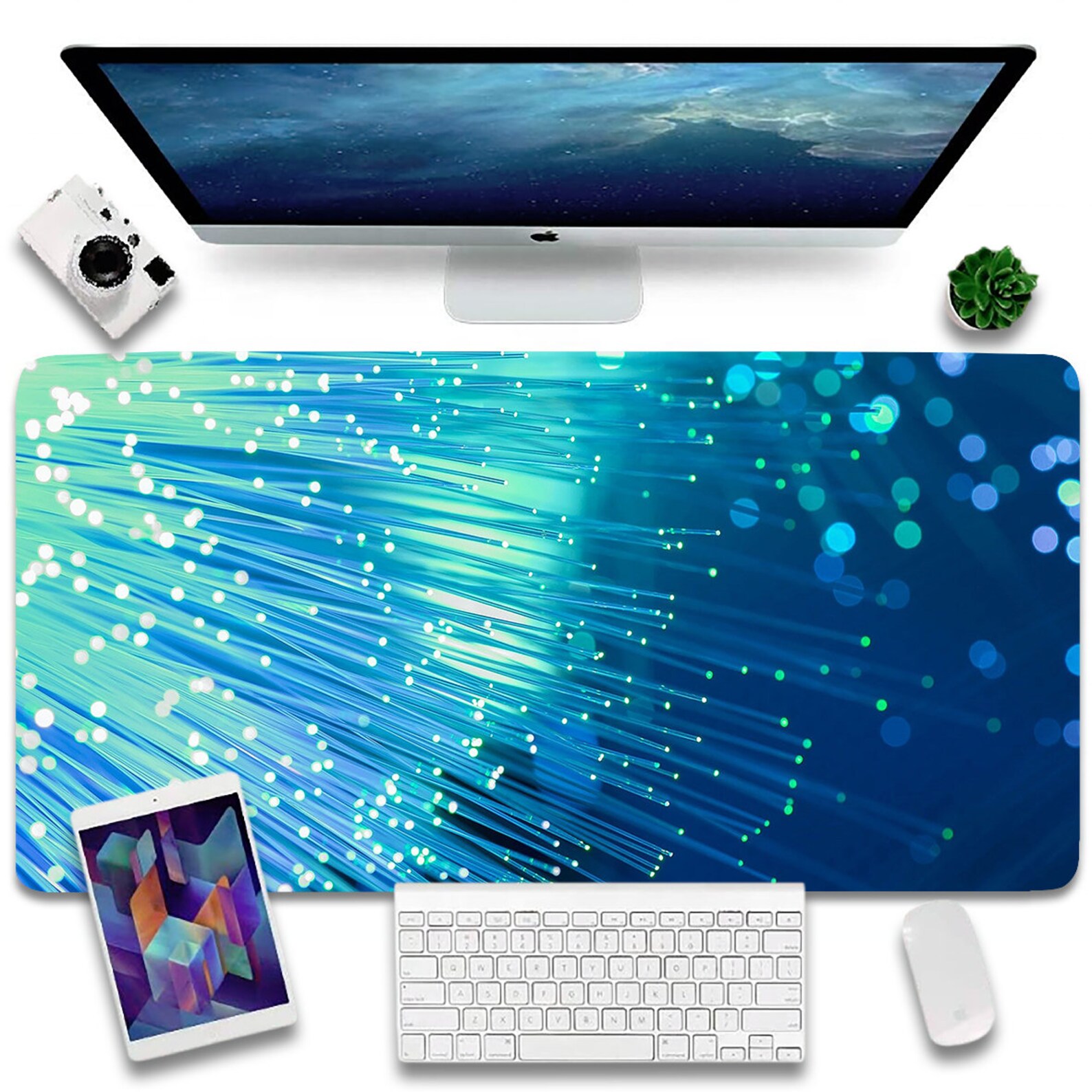 Leather MousePad Protector Abstract Mousepad Art 12 | Etsy