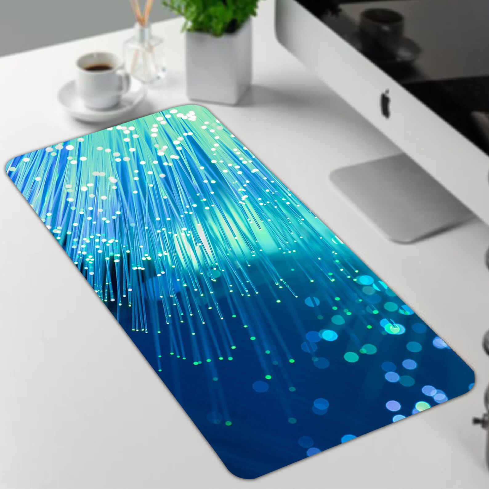 Leather MousePad Protector Abstract Mousepad Art 12 | Etsy