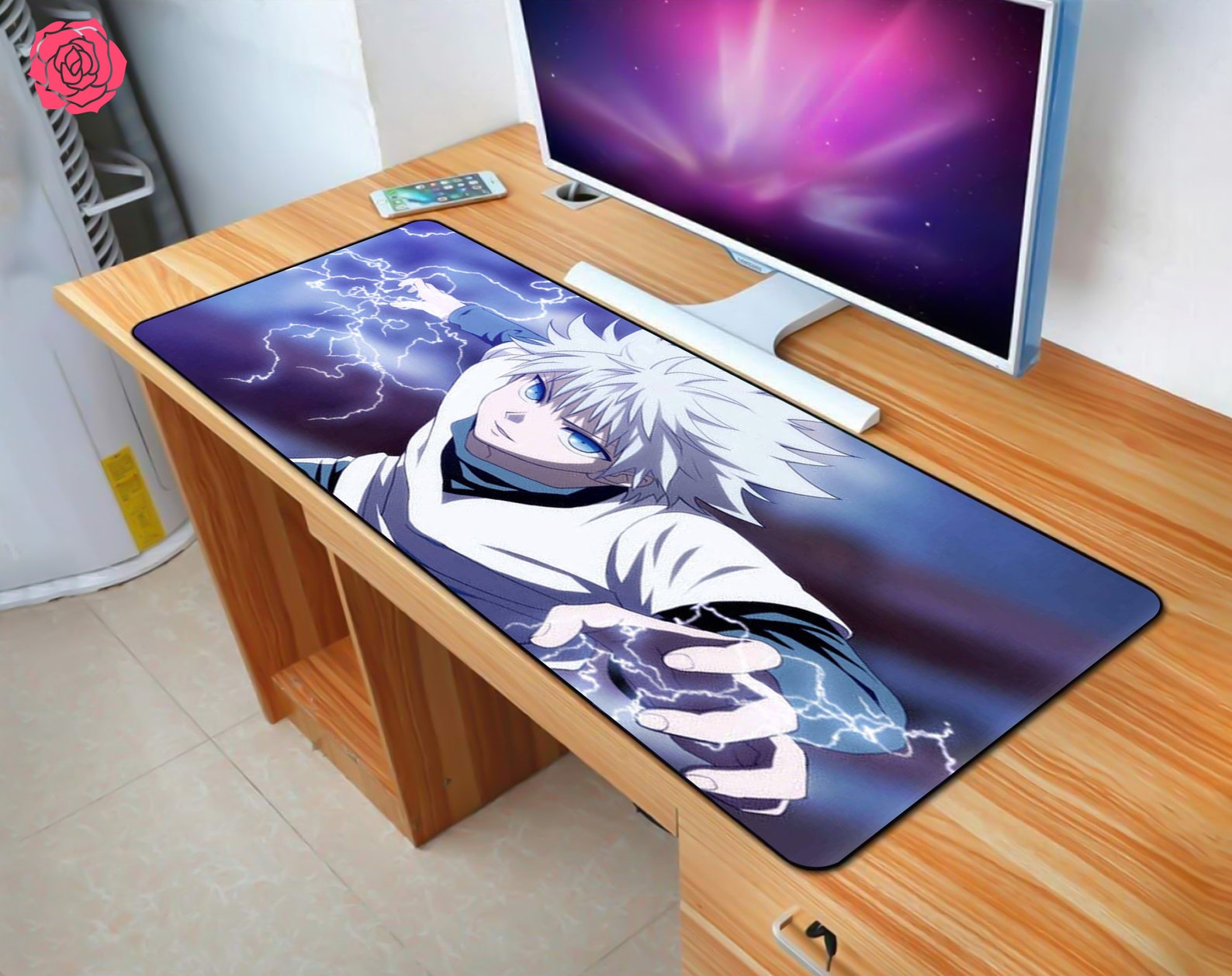 Computer PC Mouse Pad Big Gaming Mouse pad Anime Manga Large Etsy