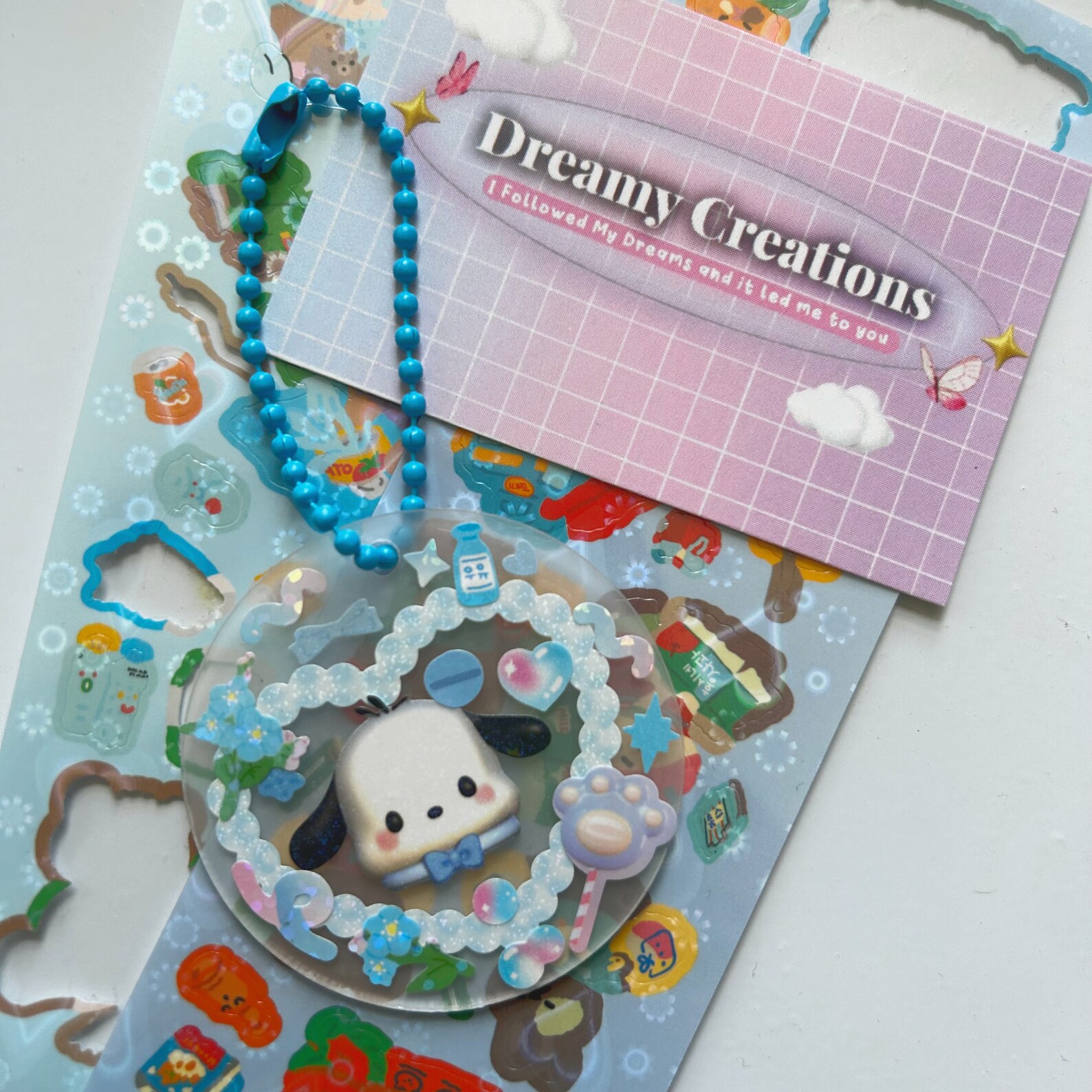 Deco Keychains- Cute Kawaii Korean Acrylic Charms for Decorating Kpop ...