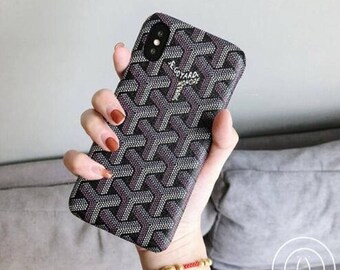 goyard iphone x cover