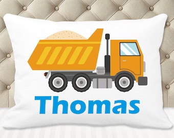 Emvency Throw Pillow Cover Nursery Dump Truck in Navy Blue Construction Decorative Pillow Case Home Decor Square 16 x 16 Inch Pillowcase Emvency Throw Pillow Cover Nursery Dump Truck in Navy Blue Construction Decorative Pillow Case Home Decor Square 16 x 16 Inch Pillowcase