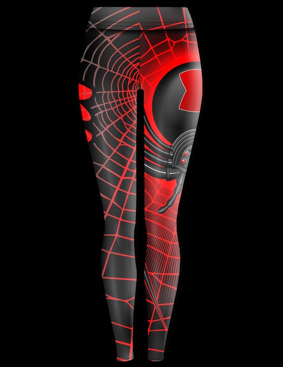 Spider Womens Leggings Yoga Pants Spats MMA Jiu Jitsu Martial Arts Fitness  Workout Compression Clothes -  Canada