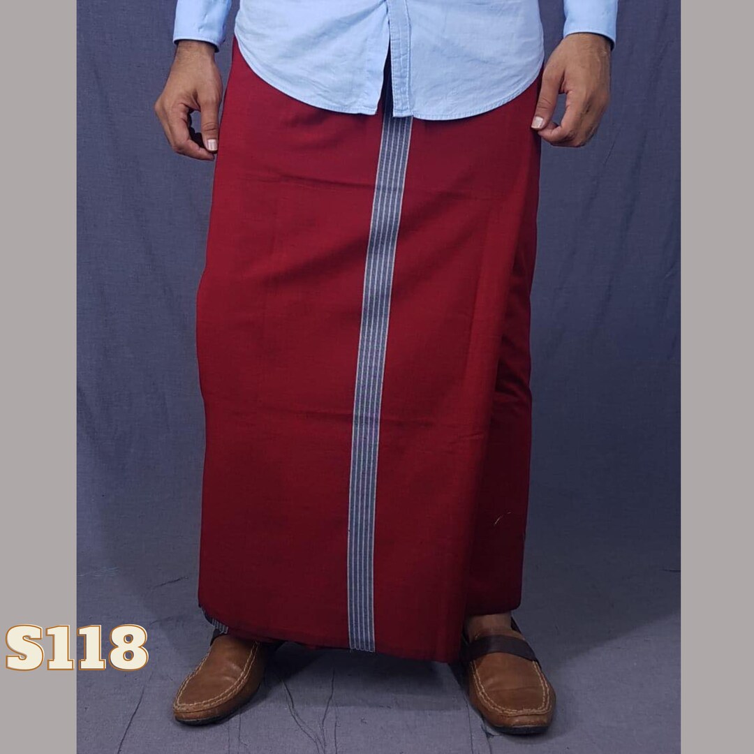 Sri Lankan Handlooms 100 Cotton Sarongs/ Men Women Sarongs / Sri