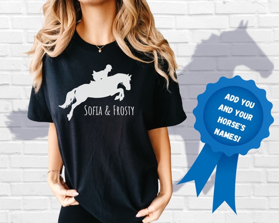 Horse Heartbeat - Best Equestrian Horse Jumping T-Shirt Horse Heartbeat - Best Equestrian Horse Jumping T-Shirt