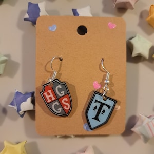 Heartstopper Inspired 'Higgs/Truham' Earrings