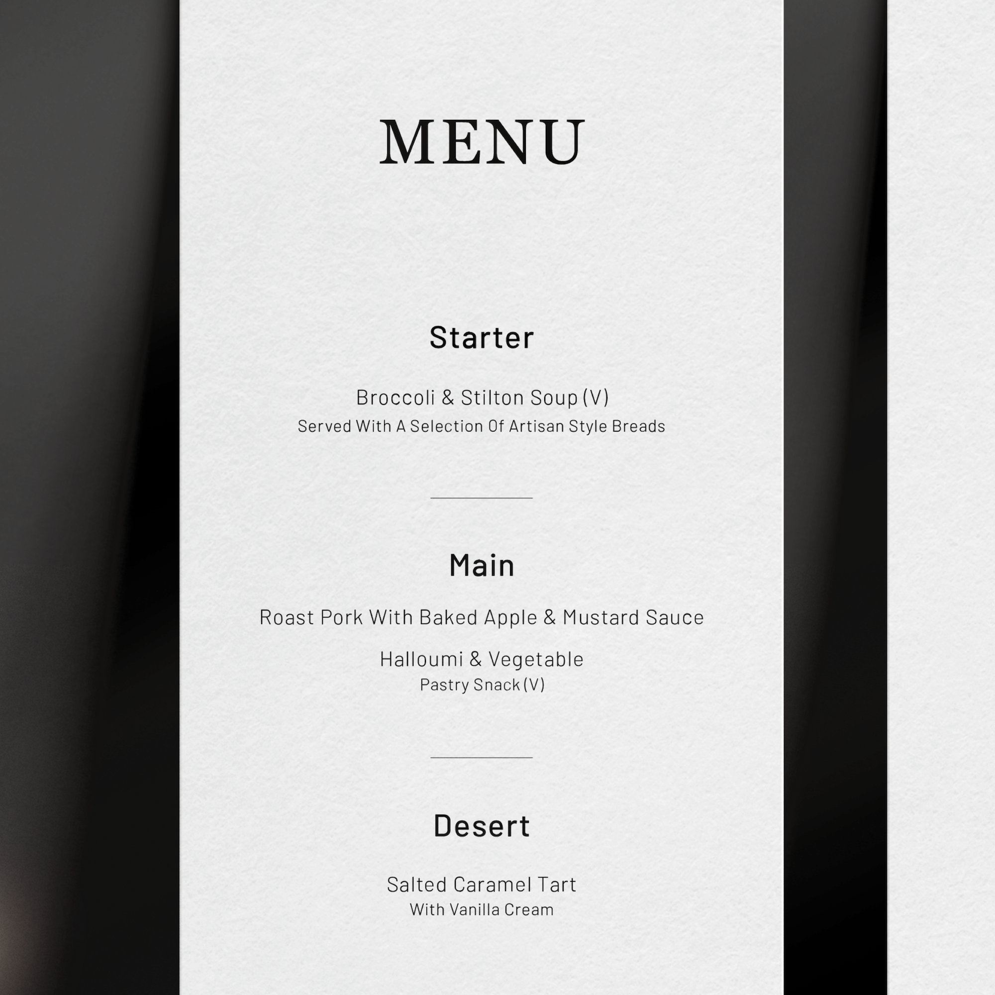 Wedding Menu Etsy