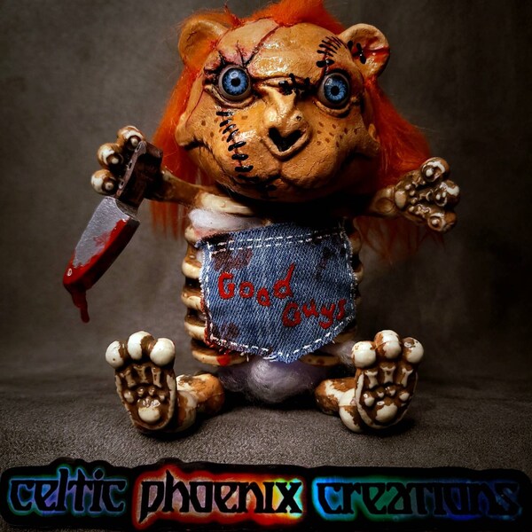 Chucky the Horror ZomBear (MADE TO ORDER)