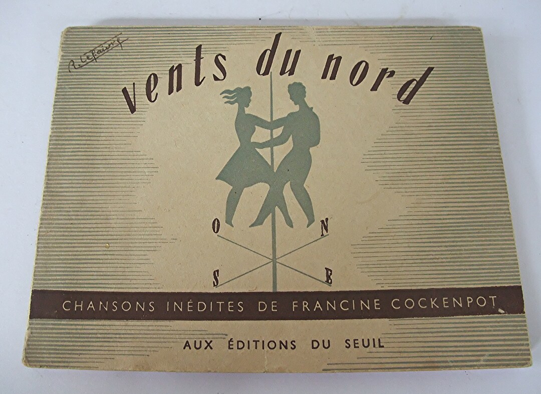 Vents du Nord Carnet de chansons anciennes - Etsy France