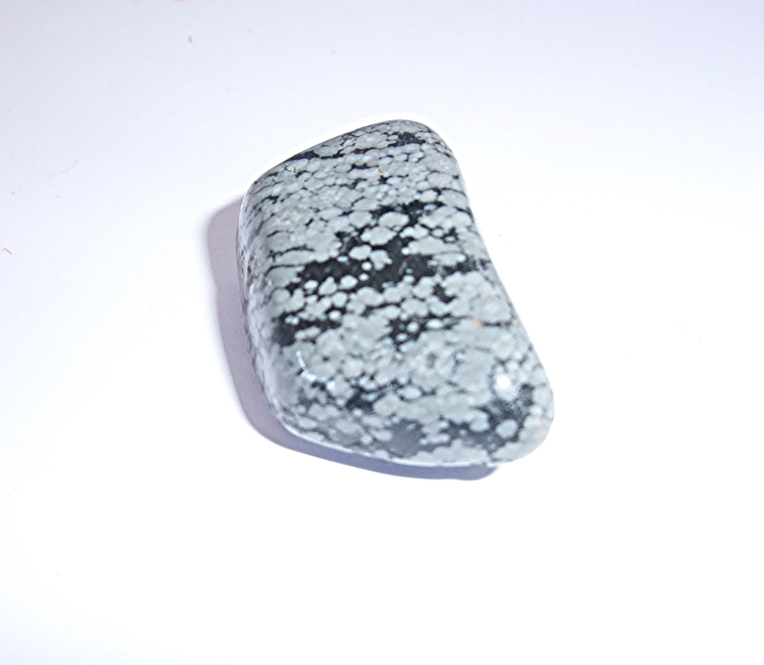 Obsidienne Mouchetée ou Obsidienne Neige Pour Lithothérapie Soins Collection