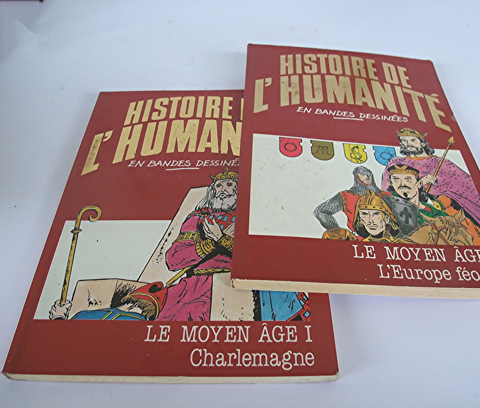 2 Premiers tomes/Histoire de l'humanité/BD/Le Moyen | Etsy