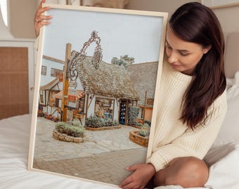Carmel-By-The-Sea | Poster | California Photography || monterey, san francisco, san jose, santa cruz, home decor, wall art beach airbnb