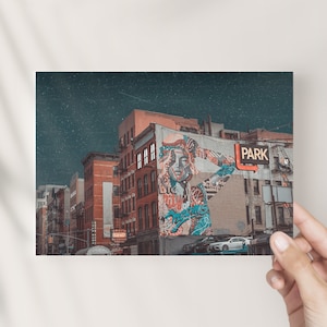 Magic of the City that Never Sleeps  | Postcard | New York City Photography || street art, urban city, greeting card, travel, nyc gift