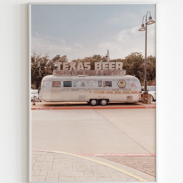 Texas Beer | Austin, Texas (Tx) |  Print, Poster, & Canvas || Austin Wall Art, Austin Photography, South Congress, ATX, Lake Travis, Oasis
