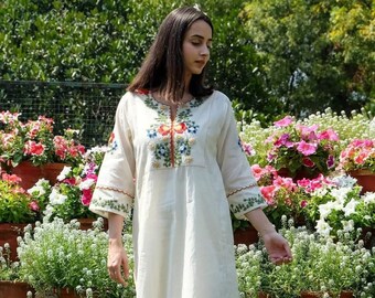 Pakistani Diwali Wedding Special Printed Work White Color Kurti Palazzo Cord Suit Indian Bollywood Festival Party Wear Fully Readymade Gift