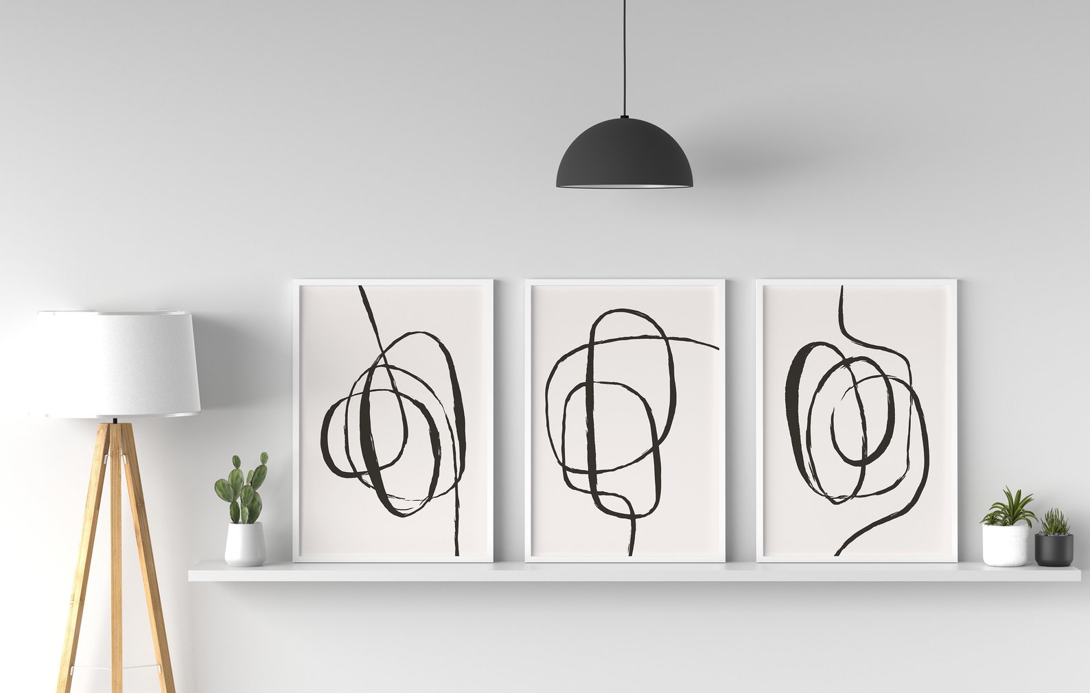 Abstract Line Art Print Line Art Minimalist Wall Art Etsy