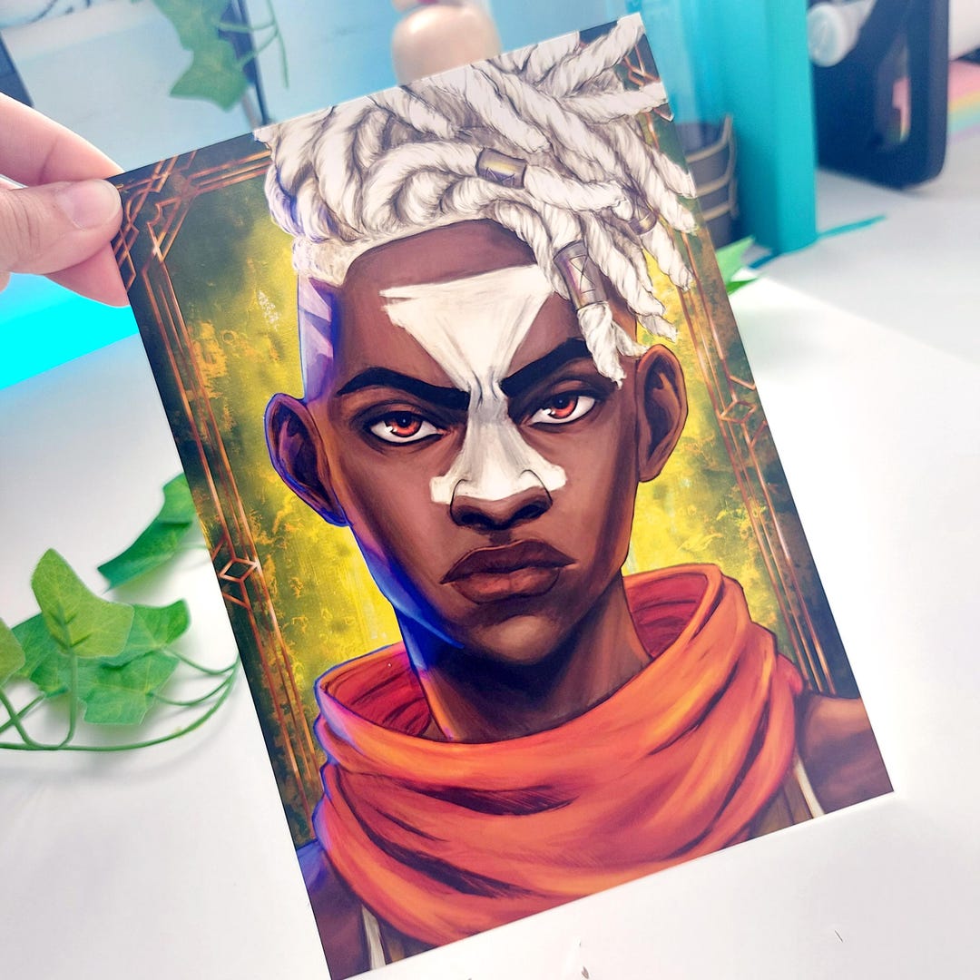Ekko Arcane Print, Game Art Poster, Digital Illustration - Etsy