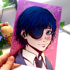 Himeno Art Print | Anime Fan Gifts | Manga Merch | Anime Poster