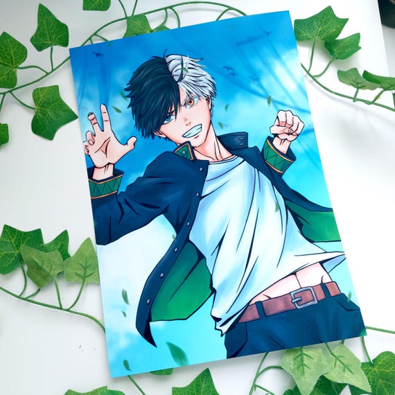 Sakura Windbreaker Poster - Wind Breaker Print - Haruka Sakura