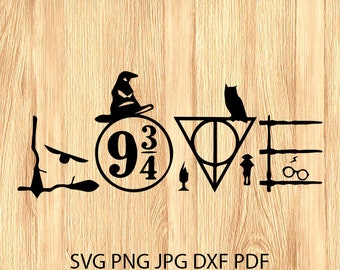 Download Harry Potter Love Svg Etsy