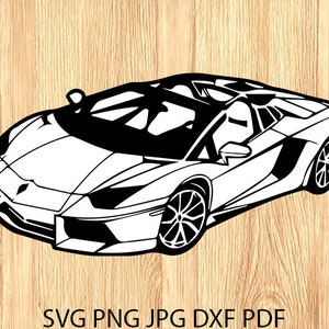 Sport Auto Kleurplaat Lamborghini Afdrukbare Kleurplaat Etsy