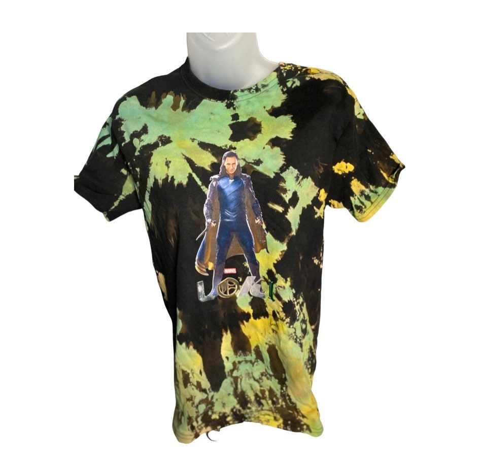 loki tie dye shirt