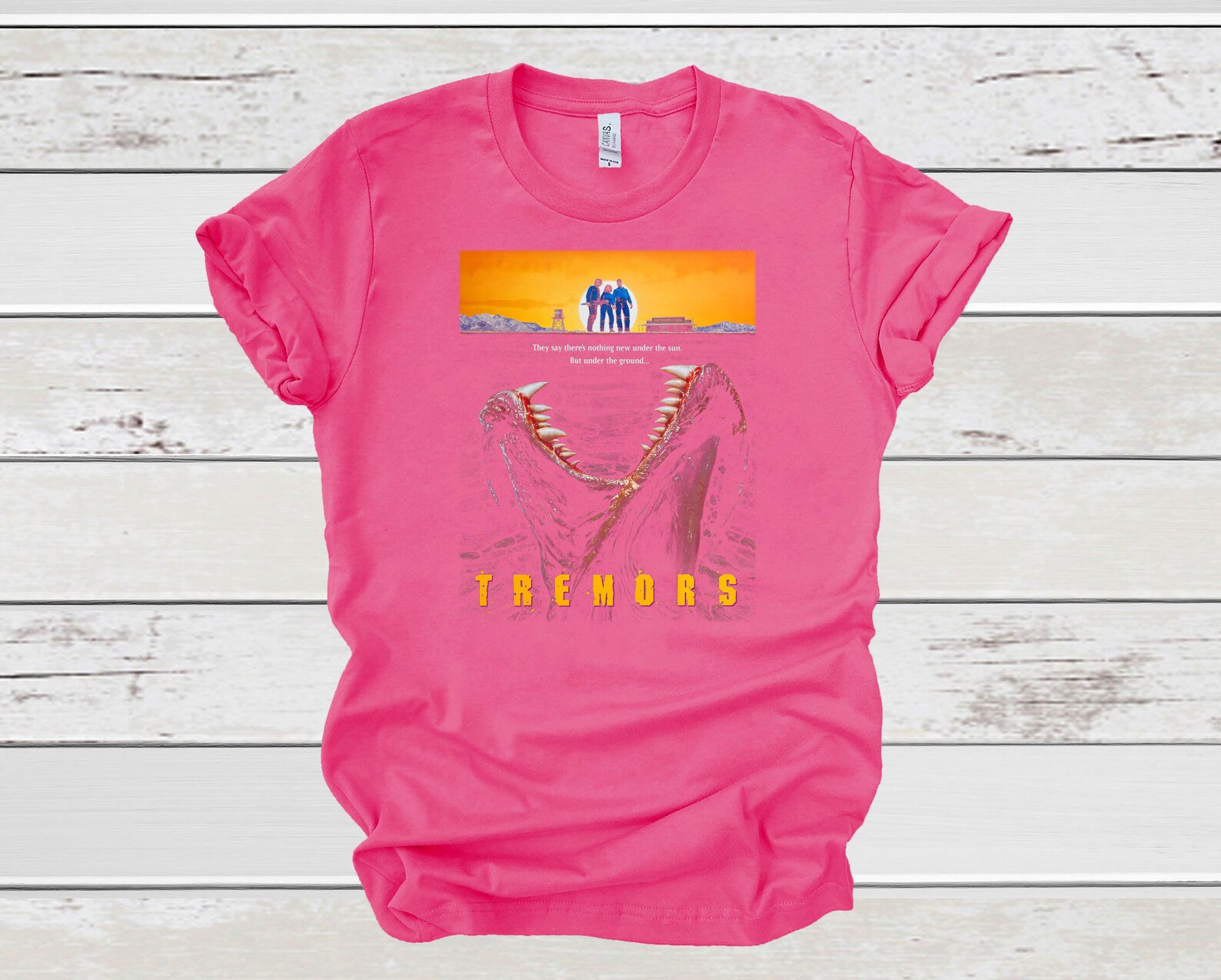 Tremors Movie Unisex Cult Horror Comedyretro Top TShirt Etsy