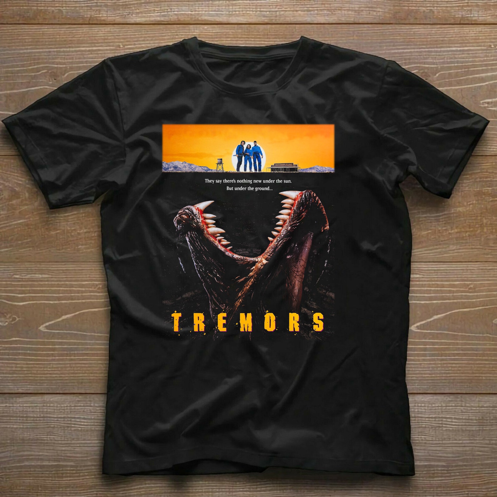 Tremors Movie Unisex Cult Horror Comedyretro Top TShirt Etsy