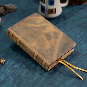 Compact ESV Large Print Bible - Full Grain Leather