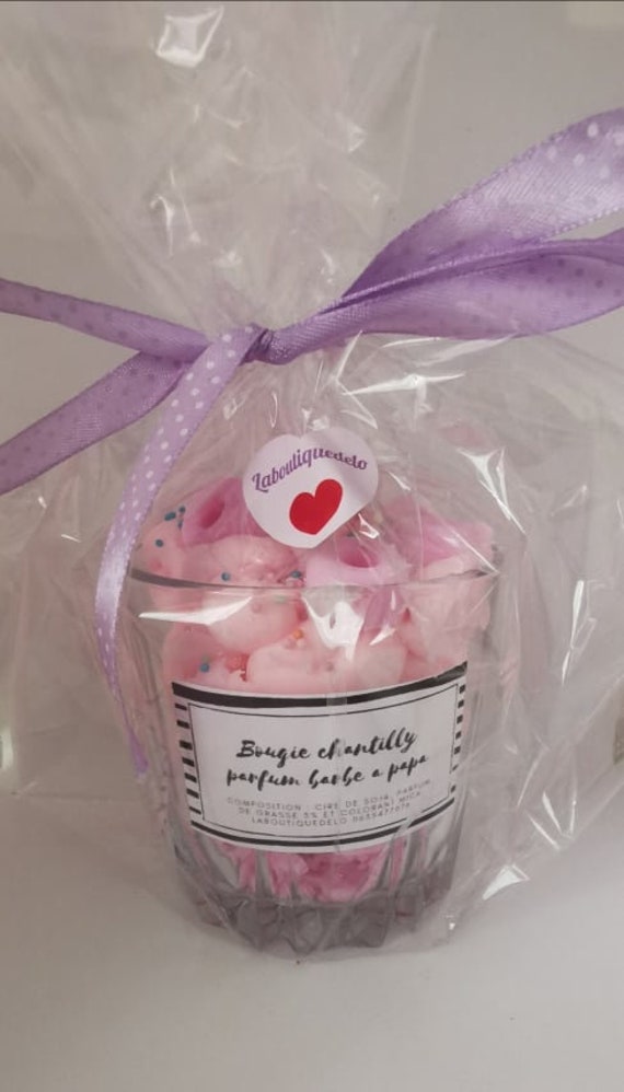 Bougie Gourmande Parfum Barbe à Papa