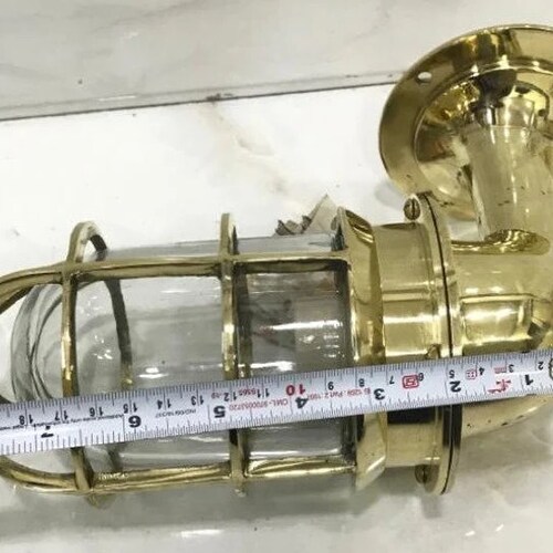 Nautical New Marine shops Brass Ship Wall Passageway Bulkhead Light 1 pcs