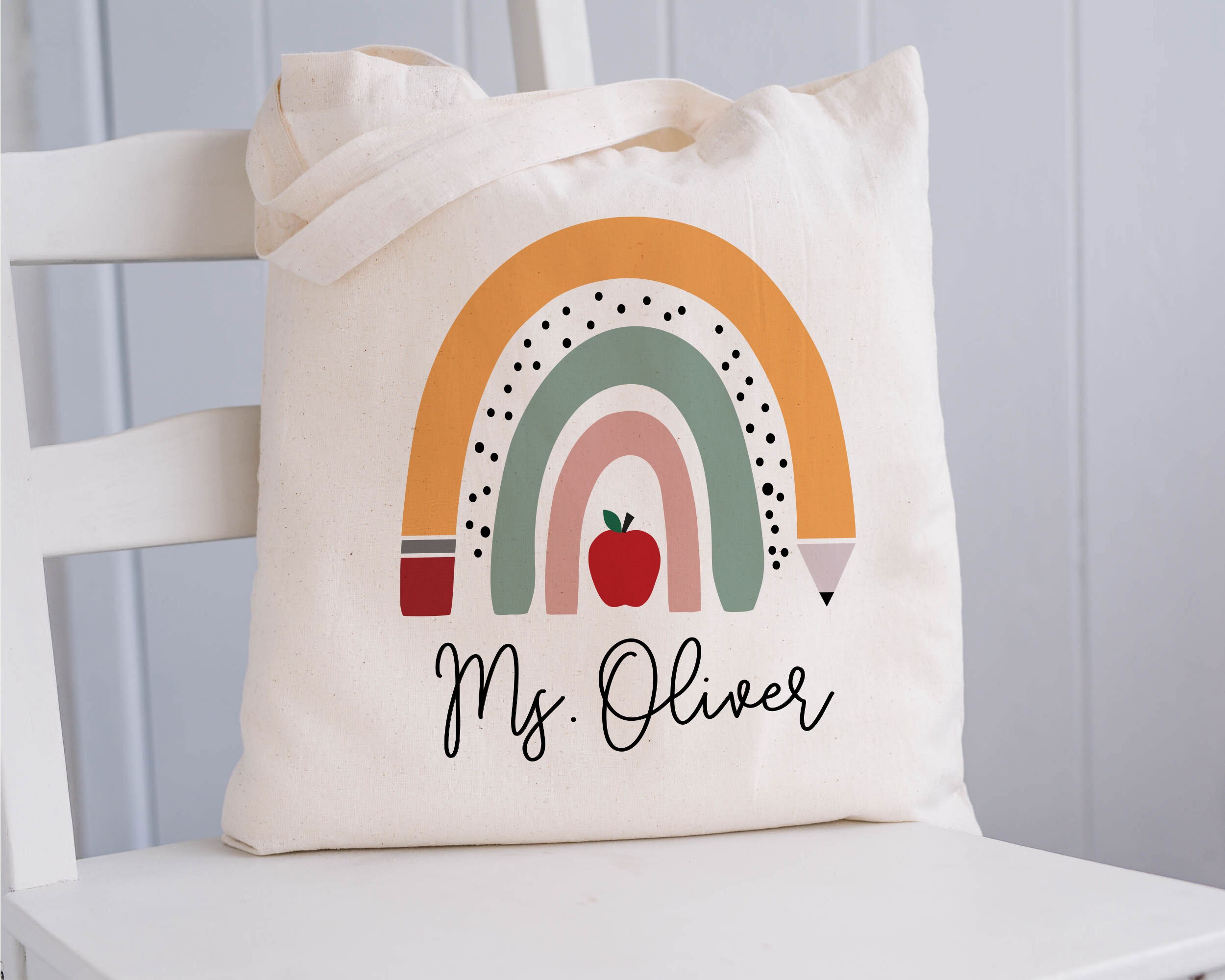 teacher reusable bag