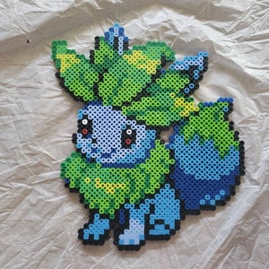 Pokémon Red/Blue - Vileplume, A custom perler bead sprite o…