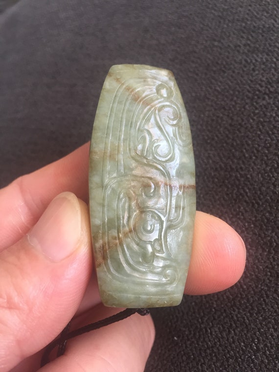 Bird Pattern Jade Pendant Before Ming Dynasty, Ch… - image 6