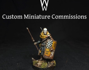 Custom Miniature Commission: Unique Pieces for Tabletop Gaming and Display