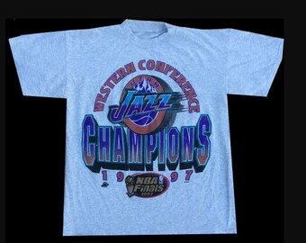 vintage utah jazz shirt