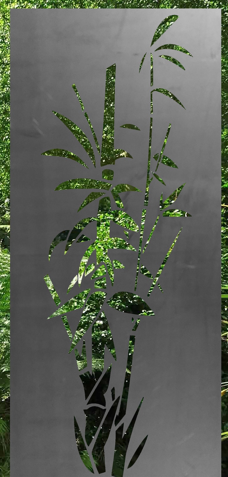 Bamboo Claustras DXF, Laser Cutting Files, Waterjet Cutting Files