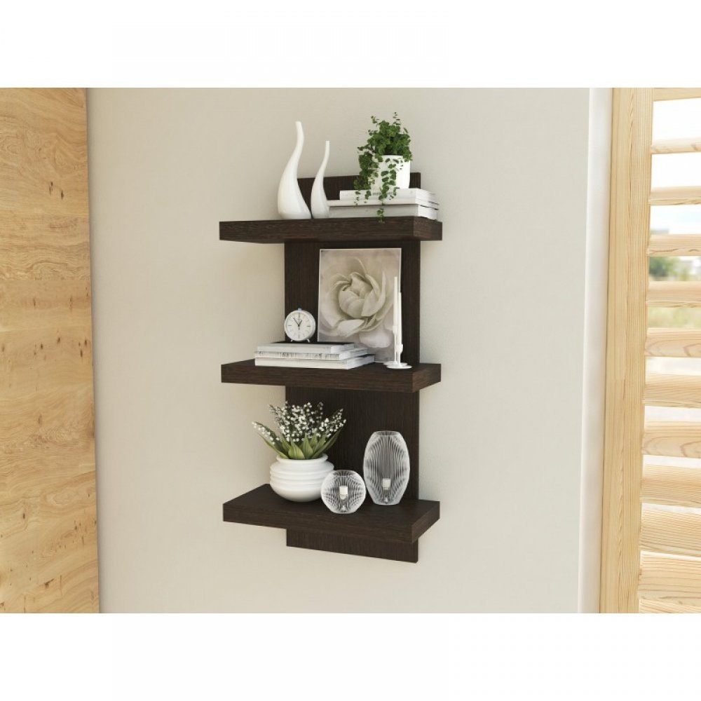 Beautiful 3 Shelf Wall Unit Available in a Sonoma Etsy
