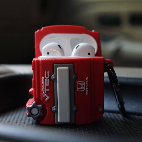 JDM Import Red Apple AirPod Case With Beautiful Design