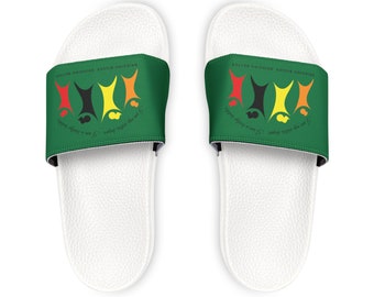 Youth PU Slide Sandals