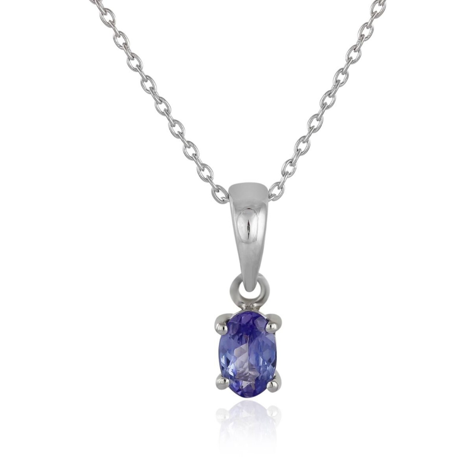 925sterling Silver Tanzanite Pendant by Gemworld LTD Etsy UK