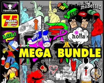 Graffiti Wall SVG Bundle: Family Reunion Shirt Designs (Digital Download)