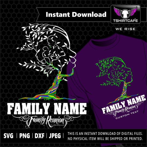 We Rise Ultra Modern family reunion shirt svg - dxf - png – jpeg template, cutting files, family svg, circuit