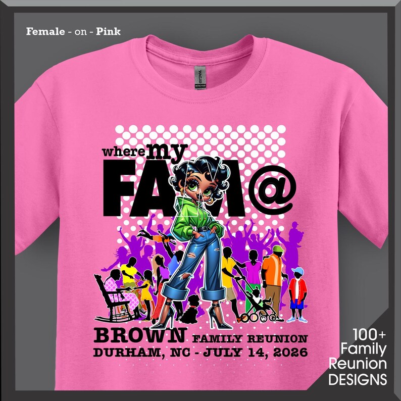 Family Reunion T-shirt Designs - Where My FAM @ - Dtfs - Tote Bags ...
