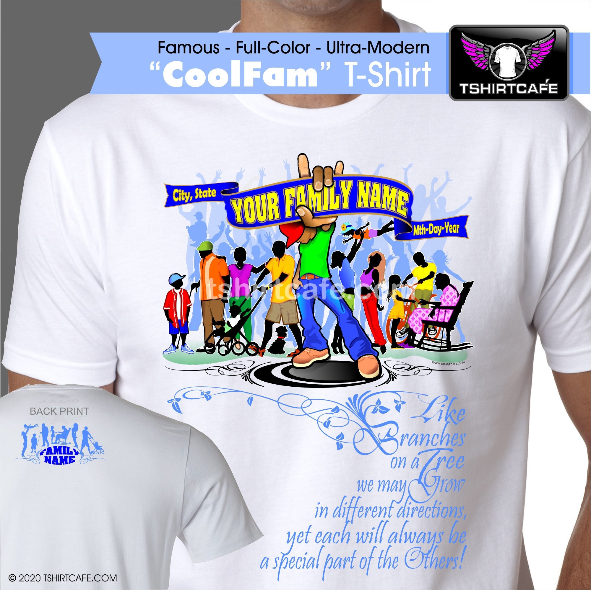 Family Reunion Logos T Shirt Designs