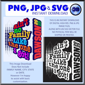 Não há família como a que eu tenho 3 | Camiseta de reunião de família svg - png – modelo jpg, arquivos de corte, família svg, circuito, sublimação